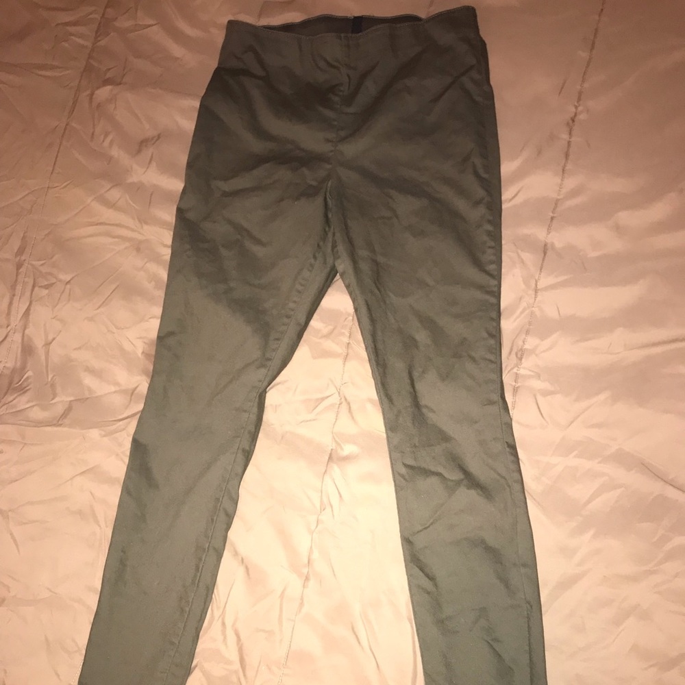 H&M Olive slim fit Pants